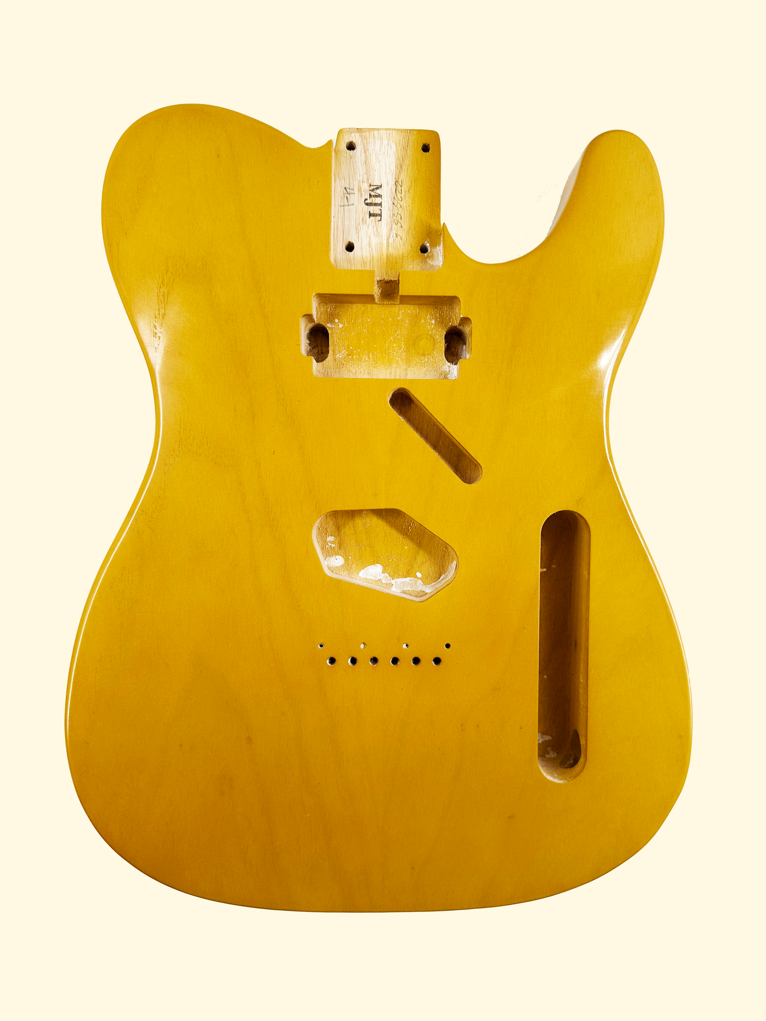 Butterscotch VTT Body | Ash 4lbs 1oz — MJT Aged Guitars